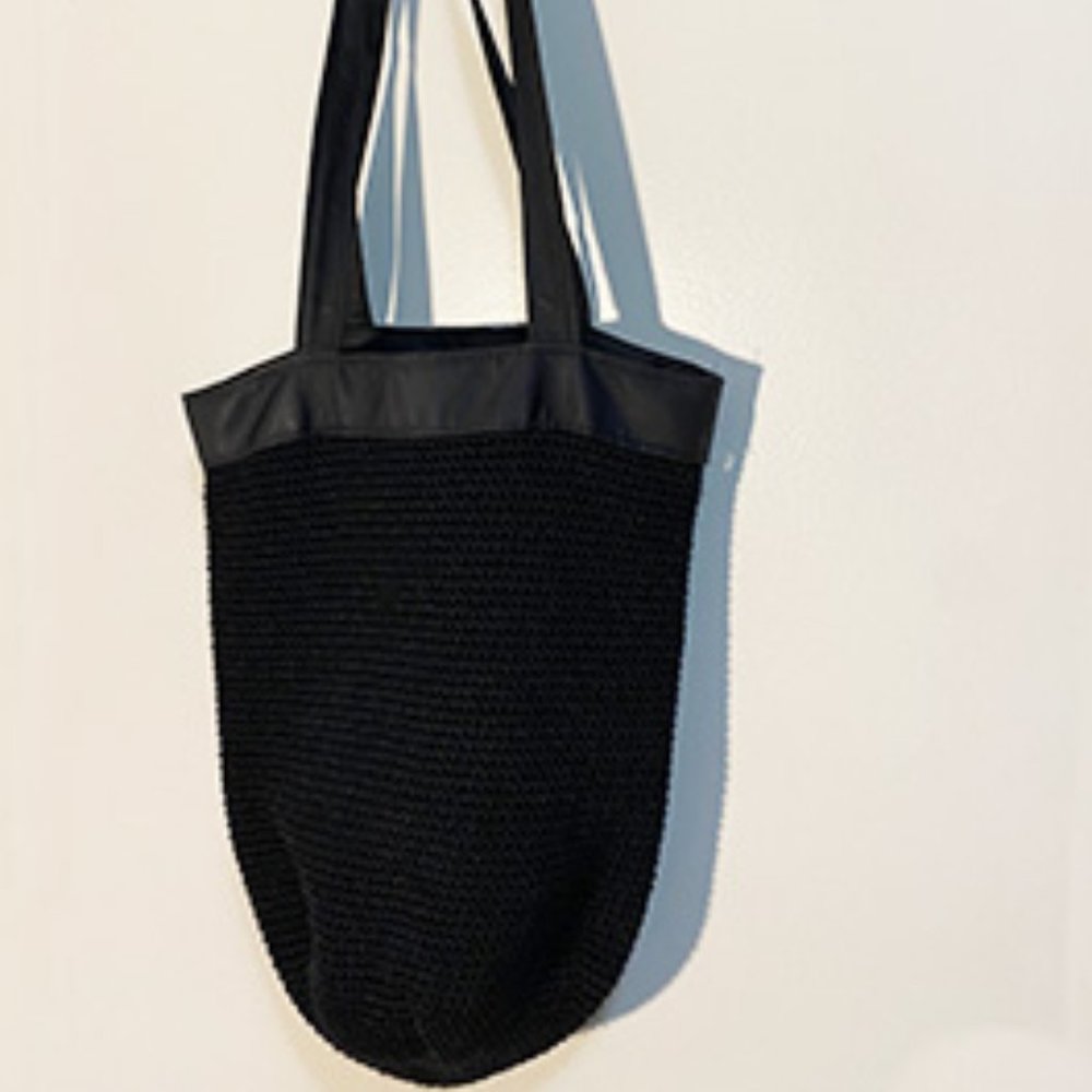 The Sak Black Crochet Vintage Bag
